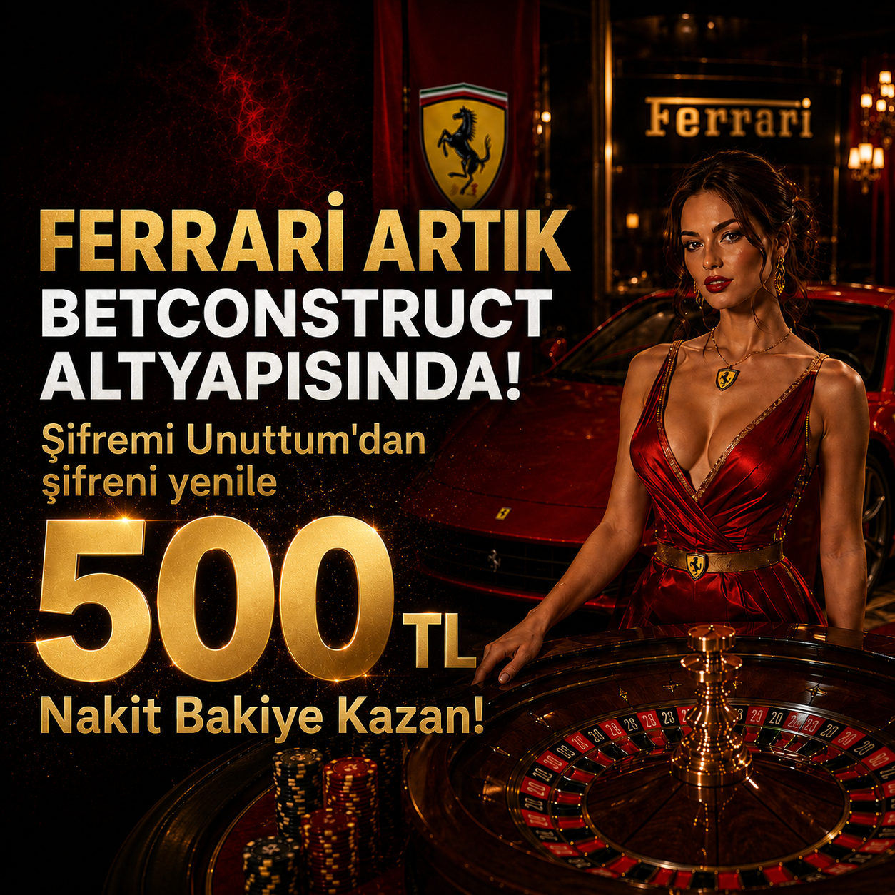 ŞİFREMİ UNUTTUM'DAN YENİLE OTOMATİK 500 TL EKLENSİN!